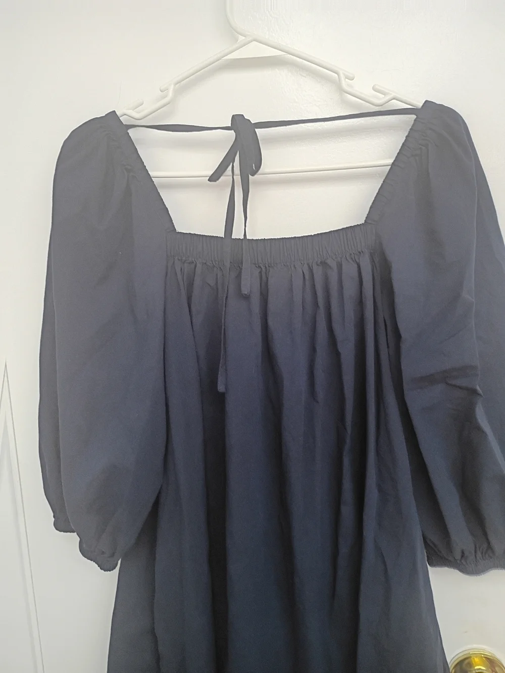 Madewell Navy Elastic Waist Mini Skirt - Picture 4 of 4